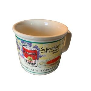 CAMPBELL'S TOMATO SOUP Vintage MUG  Westwood 1993 94 So Healthful With Summer